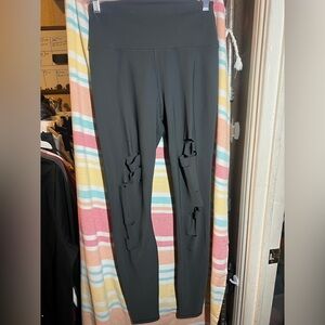 ALO Yoga Charcoal Gray Leggings